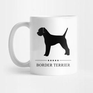 Border Terrier Black Silhouette Mug